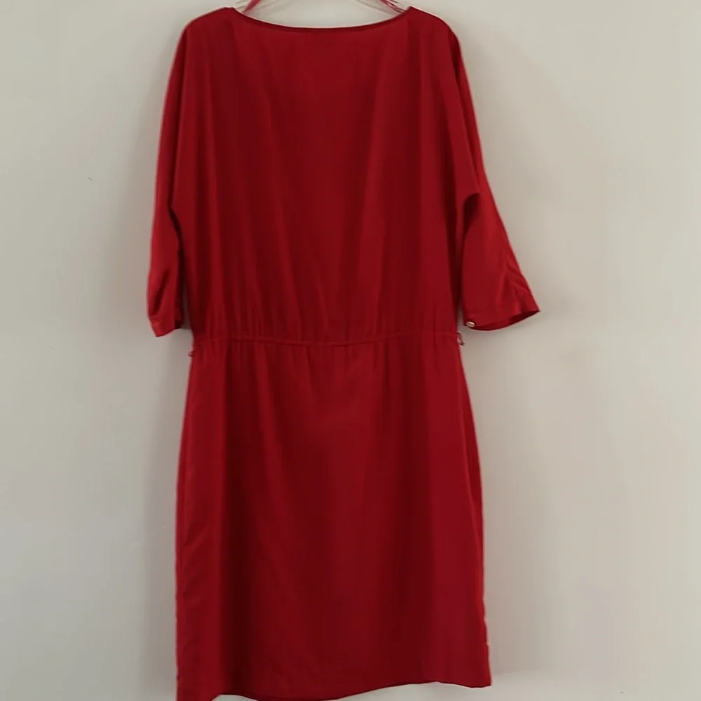 Michael Kors red dress size XS 3/4 sleeves